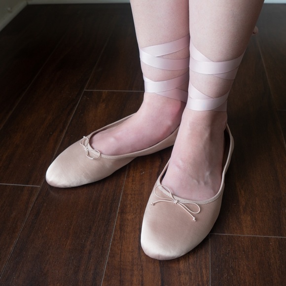 NWT ZARA Limited Edition Pink Satin Ballet - Picture 6 of 6